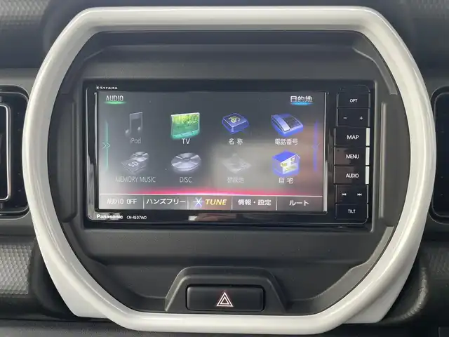 スズキ ハスラー HYBRID X 佐賀県 2020(令2)年 1.2万km チアフルピンクメタリック/ホワイト2トーンルーフ 社外SDナビ(フルセグTV/CD/DVD/BT)/全方位モニター/衝突被害軽減ブレーキ/クリアランスソナー/シートヒーター/USBポート/ステアリングリモコン/純正フロアマット/純正LEDヘッドライト/純正15インチアルミホイール