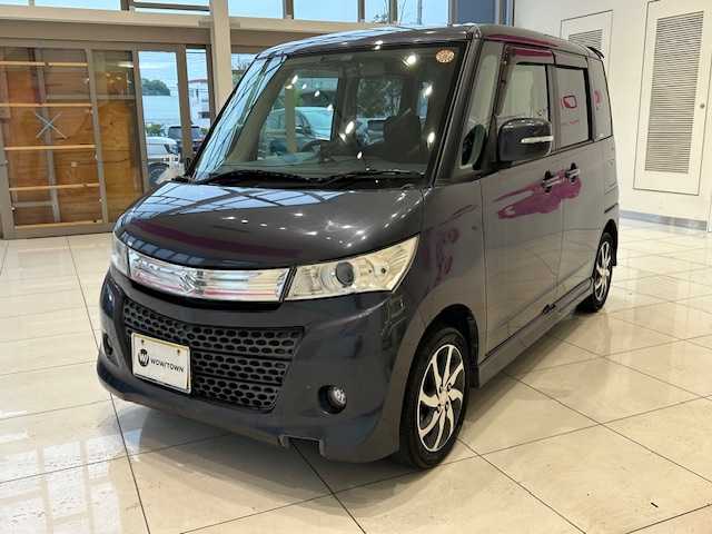 スズキ パレット X 埼玉県 2012(平24)年 11.3万km ルナグレーパールメタリック 純正CDオーディオ/バックカメラ/片側パワースライドドア/HIDオートライト/純正14インチAW/プッシュスタート/ETC/禁煙車