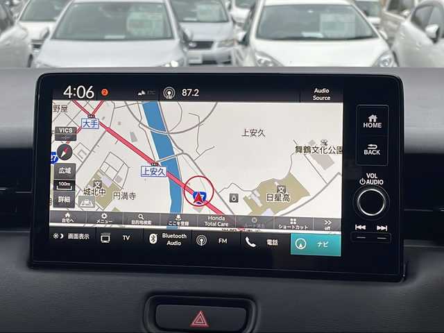 ホンダ ヴェゼル ハイブリッド e:HEV Z 京都府 2023(令5)年 4.1万km クリスタルブラックパール 純正メモリナビ　フルセグ　Ｂｌｕｅｔｏｏｔｈオーディオ　バックカメラ　アダプティブクルーズコントロール　ブラインドスポットモニター　レーンキープアシスト　ＬＥＤヘッドライト　ビルトインＥＴＣ　禁煙車