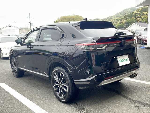 ホンダ ヴェゼル ハイブリッド e:HEV Z 京都府 2023(令5)年 4.1万km クリスタルブラックパール 純正メモリナビ　フルセグ　Ｂｌｕｅｔｏｏｔｈオーディオ　バックカメラ　アダプティブクルーズコントロール　ブラインドスポットモニター　レーンキープアシスト　ＬＥＤヘッドライト　ビルトインＥＴＣ　禁煙車
