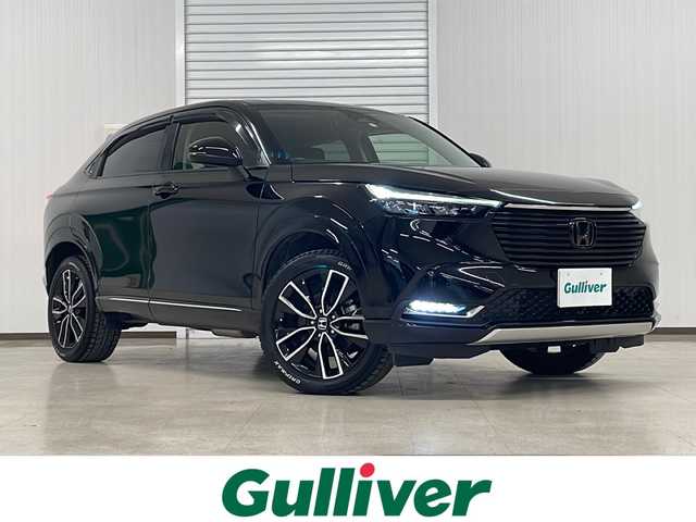 ホンダ ヴェゼル ハイブリッド e:HEV Z 熊本県 2023(令5)年 4.1万km クリスタルブラックパール 純正メモリナビ（フルセグＢｌｕｅｔｏｏｔｈ）/バックカメラ/アダプティブクルーズコントロール/ブラインドスポットモニター/レーンキープアシスト/ＬＥＤヘッドライト/ビルトインＥＴＣ/ミラー型ドラレコ/社外ウーファー/シートヒーター/置くだけ充電/パワーバックドア/フロアマット/ドアバイザー/プッシュスタート/スマートキー/スペアキー