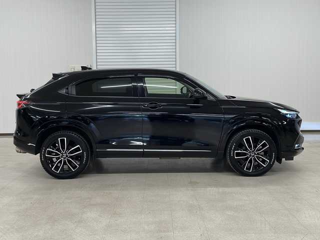 ホンダ ヴェゼル ハイブリッド e:HEV Z 熊本県 2023(令5)年 4.1万km クリスタルブラックパール 純正メモリナビ（フルセグＢｌｕｅｔｏｏｔｈ）/バックカメラ/アダプティブクルーズコントロール/ブラインドスポットモニター/レーンキープアシスト/ＬＥＤヘッドライト/ビルトインＥＴＣ/ミラー型ドラレコ/社外ウーファー/シートヒーター/置くだけ充電/パワーバックドア/フロアマット/ドアバイザー/プッシュスタート/スマートキー/スペアキー