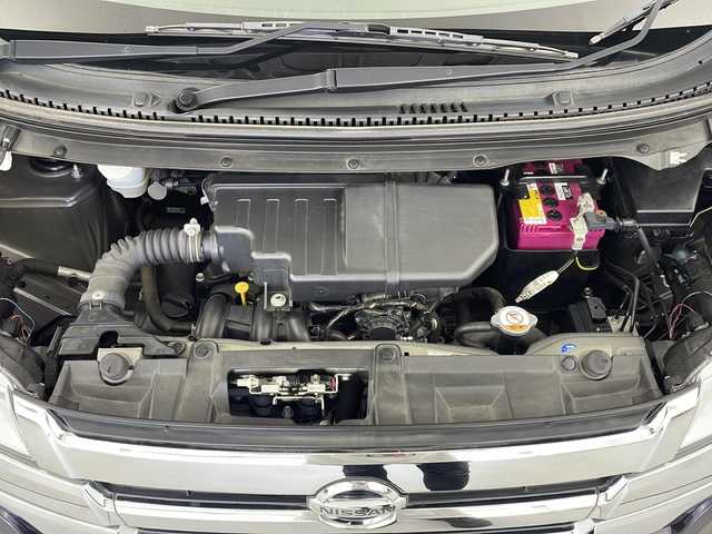 日産 デイズ ハイウェイスターX 岐阜県 2018(平30)年 4.7万km プレミアムパープルP 純正メモリーナビ　MM318D-W/CD/DVD/Bluetooth/フルセグTV/アラウンドビューモニター/衝突軽減ブレーキ/レーンキープアシスト/オートハイビーム/オートHIDライト/フォグライト/純正前ドラレコ/ステアリングスイッチ/スマートキー/プッシュスタート/オートエアコン/コーナーセンサー/純正１４インチアルミホイール/スタッドレス・ホイールセット車載