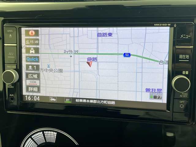 日産 デイズ ハイウェイスターX 岐阜県 2018(平30)年 4.7万km プレミアムパープルP 純正メモリーナビ　MM318D-W/CD/DVD/Bluetooth/フルセグTV/アラウンドビューモニター/衝突軽減ブレーキ/レーンキープアシスト/オートハイビーム/オートHIDライト/フォグライト/純正前ドラレコ/ステアリングスイッチ/スマートキー/プッシュスタート/オートエアコン/コーナーセンサー/純正１４インチアルミホイール/スタッドレス・ホイールセット車載