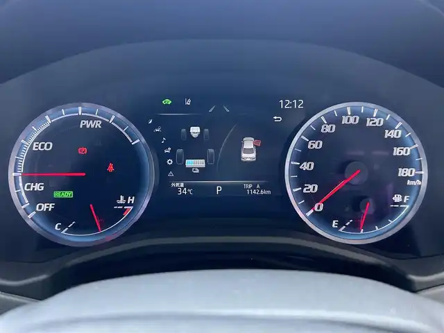 トヨタ クラウン ハイブリッド RS 兵庫県 2019(令1)年 4.9万km ホワイトパールクリスタルシャイン 純正ナビ/フルセグTV/（CD/DVD/BT/AM/FM/SD)/バックカメラ/ETC/衝突軽減ブレーキ/パワーシート/オートライト/スマートキー/電動格納ミラー/純正フロアマット/純正ドアバイザー