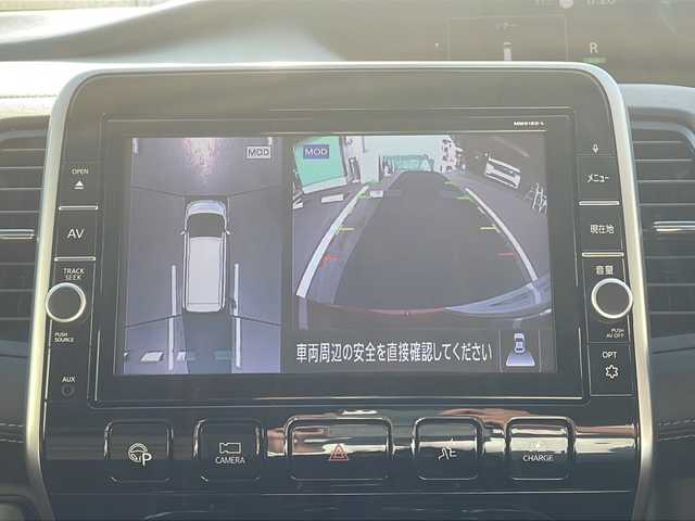 日産 セレナ e－パワー ハイウェイスター V 京都府 2019(平31)年 6.5万km マルーンレッド 2トーン 純正９インチナビ　Ｂｌｕｅｔｏｏｔｈオーディオ　フルセグ　ＤＶＤ再生　アラウンドビューモニター　後席フリップダウンモニター　プロパイロット　両側パワースライド　シートヒーター　ＬＥＤヘッドライト