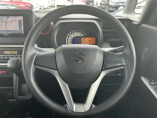 スズキ スペーシア HYBRID G 愛知県 2018(平30)年 6.3万km オフブルーM ケンウッドナビ/ワンセグTV/バックカメラ/ドライブレコーダー/パーキングセンサー/セーフティサポート/・デュアルセンサーブレーキサポート/・前後誤発進抑制機能/・車線逸脱警報機能/・ふらつき警報機能/・先行車発進お知らせ機能/・ハイビームアシスト/・後退時ブレーキサポート/オートライト/オートエアコン/ベンチシート/フルフラットシート/キーレスプッシュスタートシステム/禁煙車