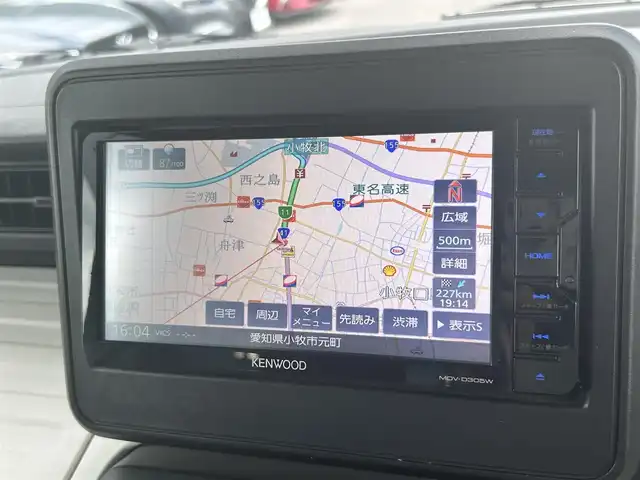 スズキ スペーシア HYBRID G 愛知県 2018(平30)年 6.3万km オフブルーM ケンウッドナビ/ワンセグTV/バックカメラ/ドライブレコーダー/パーキングセンサー/セーフティサポート/・デュアルセンサーブレーキサポート/・前後誤発進抑制機能/・車線逸脱警報機能/・ふらつき警報機能/・先行車発進お知らせ機能/・ハイビームアシスト/・後退時ブレーキサポート/オートライト/オートエアコン/ベンチシート/フルフラットシート/キーレスプッシュスタートシステム/禁煙車