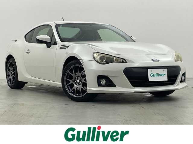 スバル ＢＲＺ S 群馬県 2012(平24)年 7.5万km サテンホワイトパール アルカンターラ/本革シート/前席シートヒーター/＝＝＝＝＝/純正DOPパナソニックHDDナビ（CN-H510WD)/・CD/DVD/MSV(HDD)/SD/Bluetooth/フルセグTV/・バックカメラ/＝＝＝＝/ハーフレザーシート　シートヒーター　純正パナソニックナビ　バックカメラ　パドルシフト　ＥＴＣ　スマートキー　プッシュスタート　ＨＩＤヘッドライト　純正アルミホイール付スタッドレスタイヤ車載　禁煙車