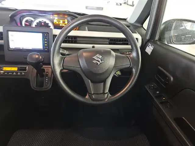 スズキ ワゴンＲ HYBRID FX 鹿児島県 2017(平29)年 6.5万km アーバンブラウンパールメタリック 〇純正ナビ/〇フルセグTV/〇ETC/〇ドライブレコーダー/〇マイルドハイブリッド/〇アイドリングストップシステム/〇SRSエアバッグ/〇オートエアコン/〇シートヒーター/〇禁煙車
