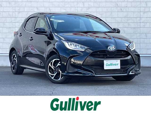 トヨタ ヤリス ハイブリッド Z 群馬県 2020(令2)年 6.8万km ブラック 純正８型メモリーナビ　/バックカメラ　/Ｍｉｒａｃａｓｔ　/純正１５インチモデリスタホイール　/前席シートヒーター　/ＢＳＭ　/ＡＨＢ　/純正フロアマット　/純正ビルトインＥＴＣ　/アダプティブクルーズコントロール/Bluetooth/パワーステアリング/LEDヘッドライト/スマートキー/電動格納ミラー