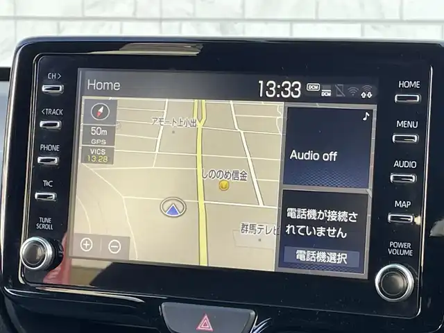 トヨタ ヤリス ハイブリッド Z 群馬県 2020(令2)年 6.8万km ブラック 純正８型メモリーナビ　/バックカメラ　/Ｍｉｒａｃａｓｔ　/純正１５インチモデリスタホイール　/前席シートヒーター　/ＢＳＭ　/ＡＨＢ　/純正フロアマット　/純正ビルトインＥＴＣ　/アダプティブクルーズコントロール/Bluetooth/パワーステアリング/LEDヘッドライト/スマートキー/電動格納ミラー