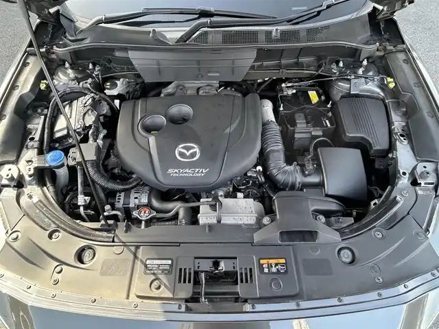 マツダ ＣＸ－８ XD Lパッケージ 栃木県 2018(平30)年 11.4万km マシーングレープレミアムM SBS/SCBS/車間認知支援システム/BSMシステム/レーンキープアシストシステム/交通標識認識機能/ドライバーアテンションアラート/純正SDナビ/・フルセグTV/・CD/DVD/BT/・USB/AUX/SD/・FM.AM/バックカメラ/サイドカメラ/パワーバックドア/マツダレーダークルーズコントロール/パーキングセンサー/シートヒーター（前席/Sシート）/ステアリングヒーター/革巻きステアリング/ステアリングスイッチ/社外ウーファー/白レザーシート/D/N席パワーシート/電子パーキングブレーキ/オートホールド/スマートキー/プッシュスタート/LEDヘッドライト/フォグランプ（F/R)/オートライト/オートハイビーム/社外17インチAW/純正フロアマット/横滑り防止システム/電動格納ウィンカーミラー