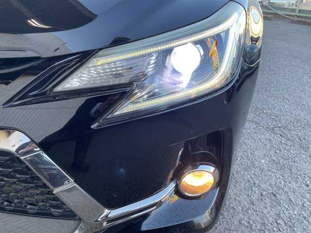 トヨタ マークＸ 350S G’s 神奈川県 2014(平26)年 5.4万km ブラック プッシュスタート/純正SDナビ/AM/FM/Bluetooth接続/フルセグTV/HDMI/ビルトインETC/パドルシフト/クルーズコントロール/横滑り防止装置/HIDライト/フォグライト/オートライト/USB端子/電動格納ミラー/純正フロアマット