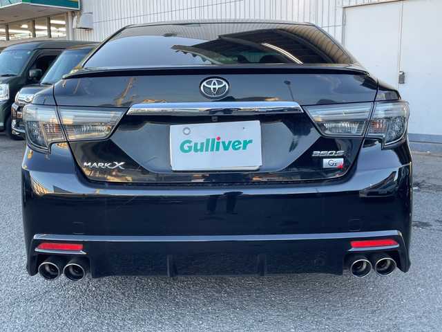 トヨタ マークＸ 350S G’s 神奈川県 2014(平26)年 5.4万km ブラック プッシュスタート/純正SDナビ/AM/FM/Bluetooth接続/フルセグTV/HDMI/ビルトインETC/パドルシフト/クルーズコントロール/横滑り防止装置/HIDライト/フォグライト/オートライト/USB端子/電動格納ミラー/純正フロアマット