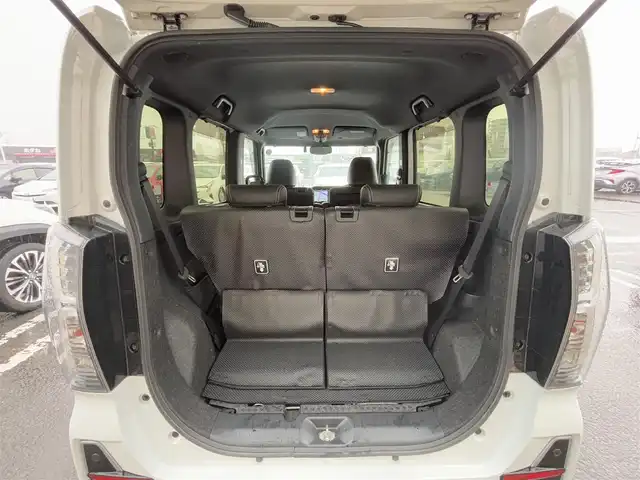 ダイハツ タント カスタム RS 徳島県 2019(令1)年 1.6万km シャイニングホワイトパール 純正9インチSDナビ　NSZN-Y69DS/TV/Bluetooth/AM/FM/DISC/iPod/SD/両側パワースライドドア/シートヒーター/ビルトインETC/バックカメラ/クリアランスソナー/ドライブレコーダー/フォグライト/クルーズコントロール/アイドリングストップ/ドアバイザー/純正フロアマット/純正15インチアルミホイール/オートライト/レーンキープアシスト/LEDヘッドライト/新車時保証書/取扱説明書