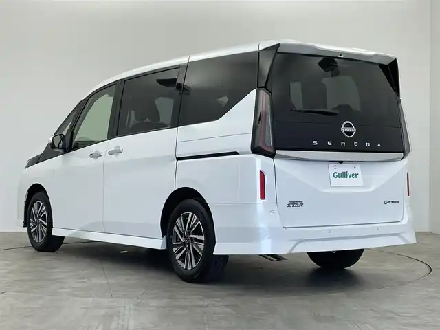 日産 セレナ e－パワー ハイウェイスター V 群馬県 2025(令7)年 0.1万km未満 プリズムホワイト 登録済未使用車　純正ナビ１２．３インチ　アラウンドビューモニター　プロパイロット　デジタルインナーミラー　ブラインドスポットモニター　レーンキープアシスト　エマージェンシーブレーキ　ＥＴＣ２．０