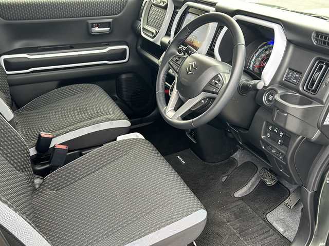 スズキ ハスラー HYBRID X 福島県 2022(令4)年 1.8万km クールカーキPM 純正ナビ　全周囲Ｃ　フルセグテレビ　クルーズコントロール　ドラレコ前後　ＥＴＣ　オートエアコン　オートライト　スマートキー　スペアキー　ＢｌｕｅＴｏｏｔｈ　シートヒーター　ステアリングリモコン
