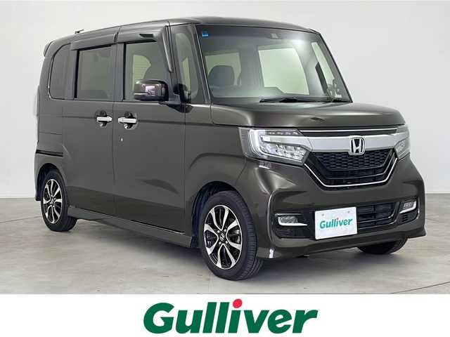 ホンダ Ｎ ＢＯＸ 鹿児島県 2020(令2)年 8.3万km プレミアムグラマラスブロンズP ホンダセンシング/純正8型ナビ/(DVD/CD/BT/フルセグTV/FM/AM)/前後ドライブレコーダー/バックカメラ/ビルドインETC/アダプティブクルーズコントロール/前後コーナーセンサー/両側パワースライドドア/オートライト/オートハイビーム/LEDヘッドライト/ステアリングリモコン/USB入力端子/純正アルミホイール/純正フロアマット/ドアバイザー/横滑り/レーンキープアシスト/プリクラッシュセーフティ