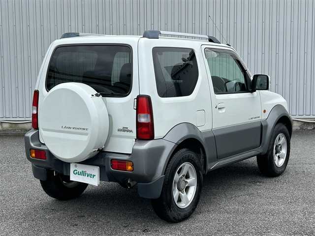 スズキ ジムニー シエラ ランドベンチャー 静岡県 2008(平20)年 3.9万km 白 ユーザー買取車両/ETC/背面タイヤ/ルーフレール/シートヒーター/純性15インチAW/リモコンキー/スペアキー×1/レザーシート/純性フロアマット/4WD/ウィンカーミラー