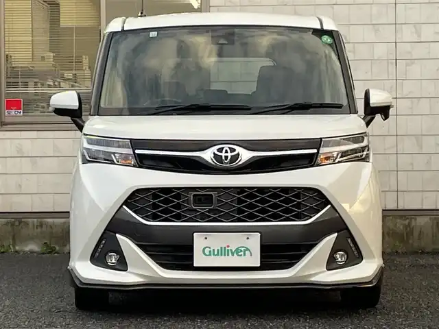 トヨタ タンク カスタムG－T 福岡県 2016(平28)年 9.4万km パールホワイトⅢ 純正SDナビ【NSZT-W66T】/(AM/FM/Bluetooth/CD/DVD/フルセグTV】/バックカメラ/ビルトインETC/両側パワースライドドア/スマートアシストII/・衝突警報機能(対車両・対歩行者)/・衝突回避支援ブレーキ機能(対車両)/・誤発進抑制制御機能/・後方誤発進抑制制御機能/・先行車発進お知らせ機能/クルーズコントロール/コーナーセンサー/盗難防止装置/横滑り防止機能/電格ウィンカーミラー/プッシュスタート/純正フロアマット/純正１５インチアルミホイール/ステアリングスイッチ/フロントフォグランプ/アイドリングストップ/ISOFIX/USB充電ソケット×１/スペアキー×１/ドアバイザー/取扱説明書/保証書