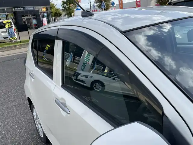 ダイハツ ミラ イース X SAⅢ 新潟県 2019(平31)年 1.4万km パールホワイトⅢ ４WD/メモリナビ/ワンセグテレビ/バックカメラ/アイドリングストップ/ドアバイザー/コーナーセンサー/オートハイビーム/レベライザー/衝突軽減
