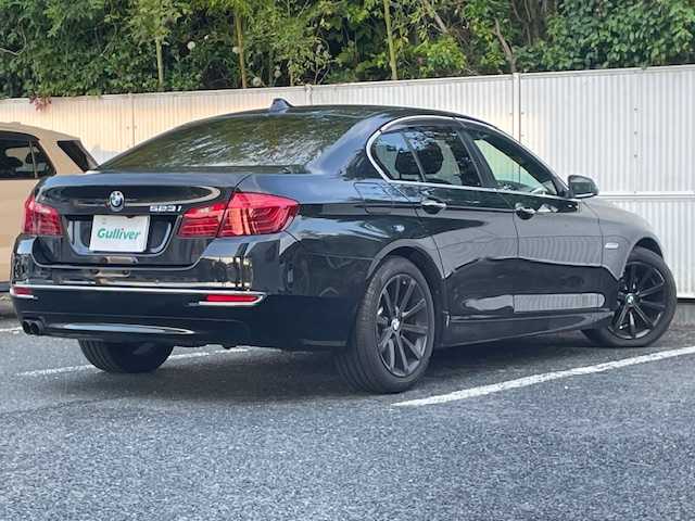ＢＭＷ ５２３ｉ イノベーター 茨城県 2014(平26)年 0.1千km サファイアブラックP ワンオーナー/純正ナビ【CD/DVD/AUX/BT/フルセグ】/サンルーフ/レザーシート/クルーズコントロール/バックカメラ/車線逸脱警告システム/インテリジェントセーフティ/パワーシート（D席+N席）/メモリシート/シートヒーター/ドライブレコーダー/LEDライト/フォグランプ/コーナーセンサー/ターボ/保証書/取り扱い説明書