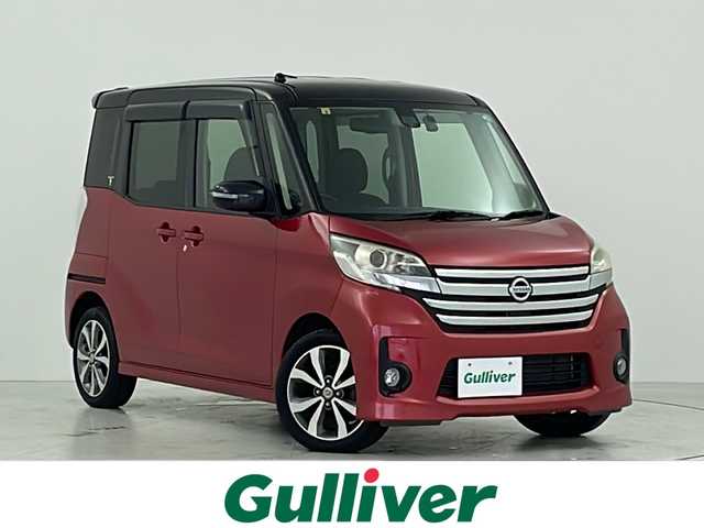 日産 デイズ ルークス HWS X Vセレクション 大阪府 2016(平28)年 6.7万km スパークリングレッド/ブラック エマージェンシーブレーキサポート/純正７インチナビ/CD/DVD/BT/フルセグ/アラウンドビューモニター/LＥＤ/ベンチシート/純正１５インチＡＷ/ドライブレコーダー/プッシュスタート/スマートキー/フォグランプ/禁煙車