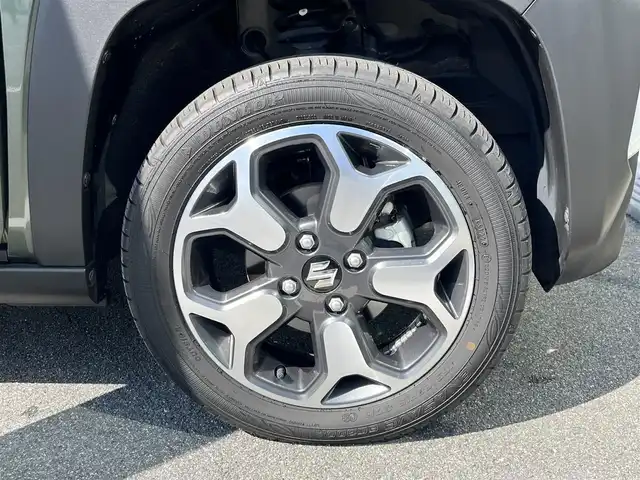 スズキ ハスラー Jスタイル Ⅱ ターボ 奈良県 2023(令5)年 2.1万km クールカーキパールメタリック/ソフトベージュメタリック ワンオーナー車/禁煙車/社外ディスプレイオーディオ　/Bluetooth　/USB/HDMI入力　/バックカメラ　/前後ドライブレコーダー　/追従型クルーズコントロール　/パドルシフト/前席シートヒーター　/社外フロアマット/純正アルミホイール/ルーフレール/オートLEDライト　/衝突被害軽減ブレーキ/横滑り防止装置/車線逸脱警報　/W+サイド+カーテンエアバッグ/スペアキー1本/保証書/取扱説明書