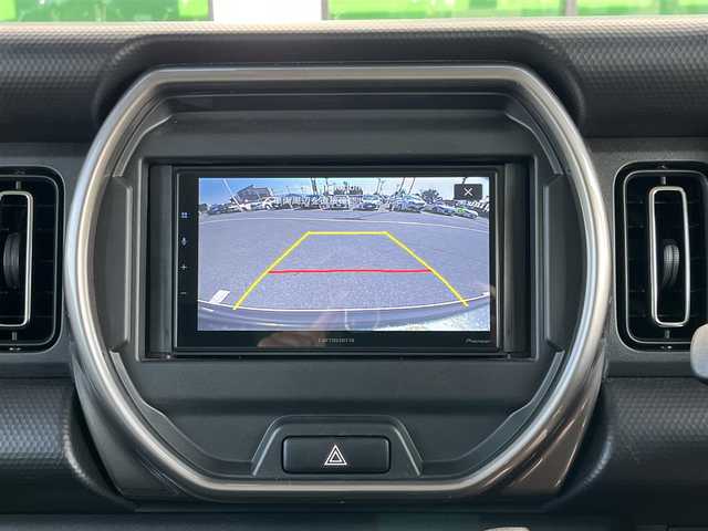 スズキ ハスラー Jスタイル Ⅱ ターボ 奈良県 2023(令5)年 2.1万km クールカーキパールメタリック/ソフトベージュメタリック ワンオーナー車/禁煙車/社外ディスプレイオーディオ　/Bluetooth　/USB/HDMI入力　/バックカメラ　/前後ドライブレコーダー　/追従型クルーズコントロール　/パドルシフト/前席シートヒーター　/社外フロアマット/純正15インチアルミホイール/ルーフレール/オートLEDライト　/衝突被害軽減ブレーキ/横滑り防止装置/車線逸脱警報　/W+サイド+カーテンエアバッグ/スペアキー1本/保証書/取扱説明書