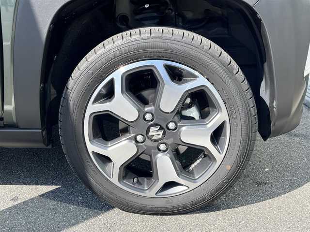 スズキ ハスラー Jスタイル Ⅱ ターボ 奈良県 2023(令5)年 2.1万km クールカーキパールメタリック/ソフトベージュメタリック ワンオーナー車/禁煙車/社外ディスプレイオーディオ　/Bluetooth　/USB/HDMI入力　/バックカメラ　/前後ドライブレコーダー　/追従型クルーズコントロール　/パドルシフト/前席シートヒーター　/社外フロアマット/純正15インチアルミホイール/ルーフレール/オートLEDライト　/衝突被害軽減ブレーキ/横滑り防止装置/車線逸脱警報　/W+サイド+カーテンエアバッグ/スペアキー1本/保証書/取扱説明書