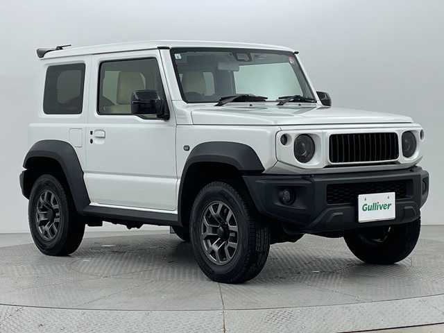 スズキ ジムニー シエラ JC 新潟県 2023(令5)年 2.4万km ピュアホワイトP 【４ＷＤ】/ワンオーナー/デュアルセンサーブレーキサポート/メモリーナビ/フルセグ＆ＤＶＤ＆ＢＴ/前後ドライブレコーダー/ビルシュタインショック/柿本マフラー/リアスポイラー/社外シフトノブ/社外レーダー/社外テール/社外グリル/社外ライト/純正１５インチアルミ/ＥＴＣ/バックモニター/シートヒーター/スマートキー/スペアキー/革巻ステアリング/クルーズコントロール/保証書＆整備手帳＆取説/