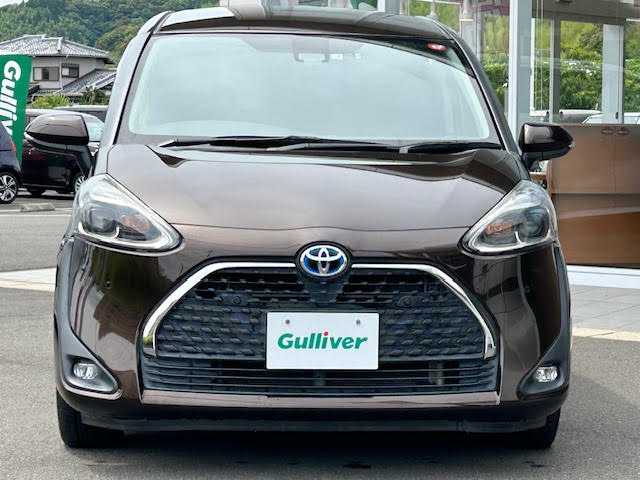 トヨタ シエンタ ハイブリッド G クエロ 静岡県 2019(平31)年 4.4万km ヴィンテージブラウンパールクリスタルシャイン 純正7型ナビゲーション【NSZT-W68T】/CD DVD Bluetooth フルセグTV/両側パワースライドドア/ハーフレザーシート/前席シートヒーター/ステアリングヒーター/トヨタセーフティセンス/レーンディスパーチャーアラート/パーキングサポートブレーキ/クリアランスソナー/LEDヘッドライト/オートマチックハイビーム/スマートキー/スペアキー/LEDヘッドライト/オートマチックハイビーム/純正フロアマット