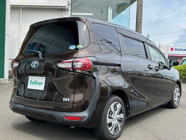 トヨタ シエンタ ハイブリッド G クエロ 静岡県 2019(平31)年 4.4万km ヴィンテージブラウンパールクリスタルシャイン 純正7型ナビゲーション【NSZT-W68T】/CD DVD Bluetooth フルセグTV/両側パワースライドドア/ハーフレザーシート/前席シートヒーター/ステアリングヒーター/トヨタセーフティセンス/レーンディスパーチャーアラート/パーキングサポートブレーキ/クリアランスソナー/LEDヘッドライト/オートマチックハイビーム/スマートキー/スペアキー/LEDヘッドライト/オートマチックハイビーム/純正フロアマット