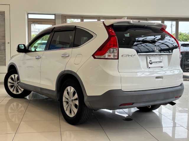 ホンダ ＣＲ－Ｖ 20G 埼玉県 2012(平24)年 12.9万km ホワイトオーキッドパール サンルーフ/純正HDDナビ/　　CD/DVD/フルセグTV/バックカメラ/クルーズコントロール/HIDオートライト/レザーシート/パワーシート/シートヒーター/純正17インチAW/ステアリングスイッチ/プッシュスタート/ETC/禁煙車