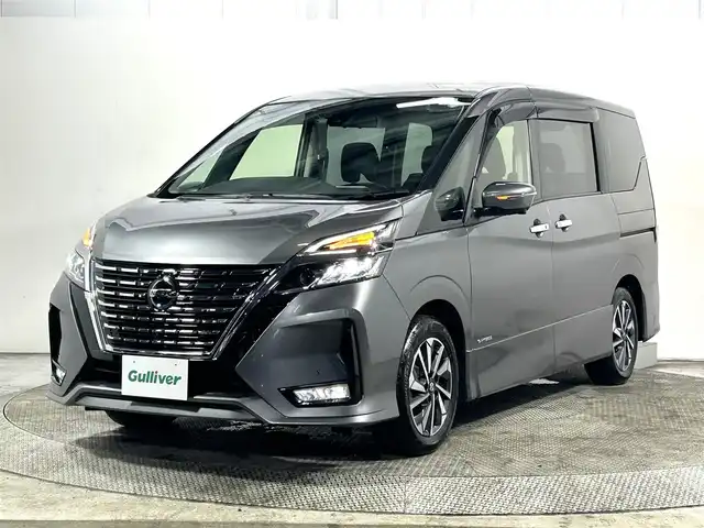 日産 セレナ ハイウェイスター V 大阪府 2020(令2)年 4.4万km ダークメタルグレー ProPILOT 純正10incナビ(フルセグ/DVD再生/Blu-ray/Bluetooth) 360カメラ 後席モニター ETC 衝突軽減 クリアランスソナー BSM パークアシスト ドラレコ
