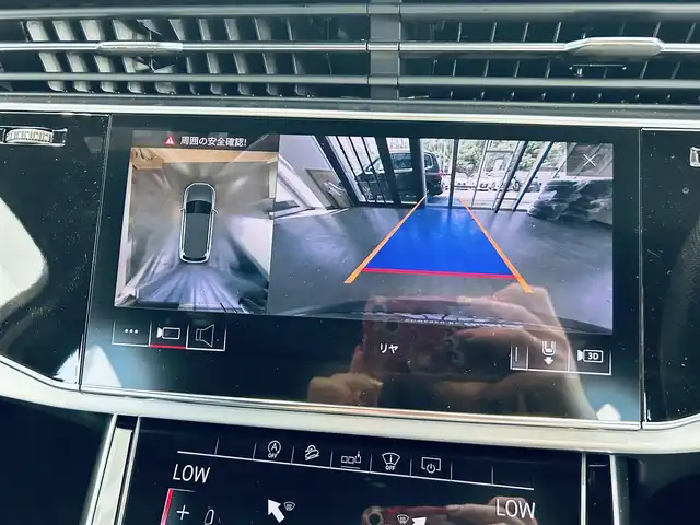 アウディ Ｑ７ 45 Sラインリミテッド 大阪府 2020(令2)年 2.1万km 黒 プレミアムP/７シーターP/１オーナー/HUD/バーチャルコックピット/黒革/パワーシート/シートヒーター/Dシートメモリ/純正ナビ/TV/360度カメラ/applecarplay/純正21インチAW/電動リアゲート/電動格納サードシート/ACC/サイドアシスト/ETC/ドラレコ/レーダー探知機