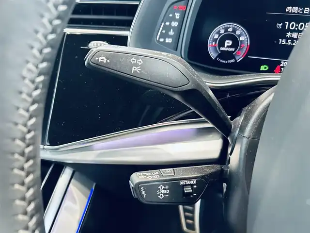 アウディ Ｑ７ 45 Sラインリミテッド 大阪府 2020(令2)年 2.1万km 黒 プレミアムP/７シーターP/１オーナー/HUD/バーチャルコックピット/黒革/パワーシート/シートヒーター/Dシートメモリ/純正ナビ/TV/360度カメラ/applecarplay/純正21インチAW/電動リアゲート/電動格納サードシート/ACC/サイドアシスト/ETC/ドラレコ/レーダー探知機