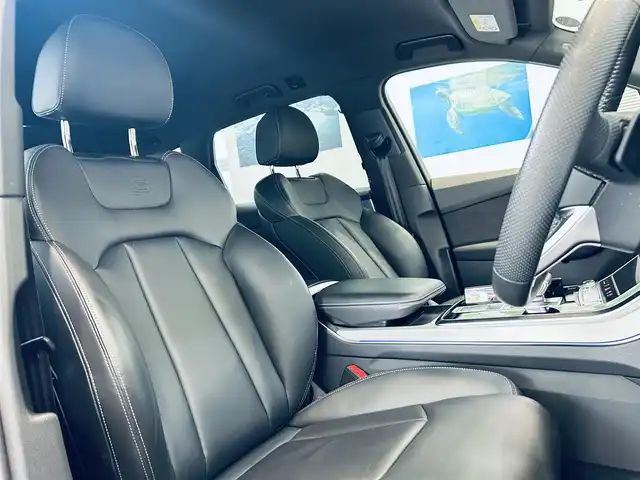 アウディ Ｑ７ 45 Sラインリミテッド 大阪府 2020(令2)年 2.1万km 黒 プレミアムP/７シーターP/１オーナー/HUD/バーチャルコックピット/黒革/パワーシート/シートヒーター/Dシートメモリ/純正ナビ/TV/360度カメラ/applecarplay/純正21インチAW/電動リアゲート/電動格納サードシート/ACC/サイドアシスト/ETC/ドラレコ/レーダー探知機