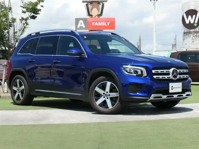 メルセデス・ベンツ ＧＬＢ２００ｄ 千葉県 2021(令3)年 3.6万km 青 235/55R18/アクティブセーフティブレーキ/アクティブレーンキーピングアシスト/レーンチェンジアシスト/ブラインドスポットアシスト/アテンションアシスト/ディストロニック/パワーバックドア/ハーフレザーシート/前席パワーシート/シートヒーター/純正HDDナビ/地デジTV/【Bluetooth接続】/360°カメラ/リバース連動ドアミラー（左）/ドライブレコーダー（前後撮影）/革巻きステアリング/ステアリングスイッチ/ETC（2.0）/LEDヘッドライト/ウインカーミラー/パークトロニック/純正18インチアルミホイル/サイド/カーテンエアバッグ/キーレスゴー