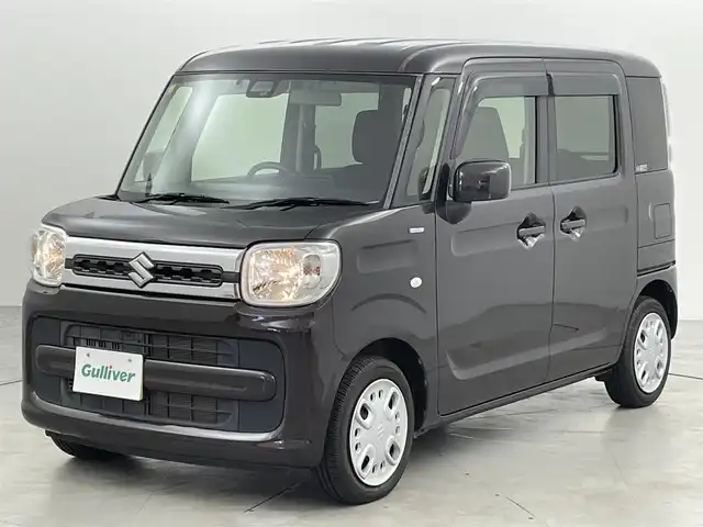 スズキ スペーシア HYBRID X 福岡県 2018(平30)年 3.6万km アーバンブラウンパールメタリック 純正ナビ（ＢＴ，フルセグＴＶ）　/ＥＴＣ　/コーナーセンサー　/衝突軽減ブレーキ　/レーンキープ　/横滑り防止　/アイドリングストップ　/両側電動スライドドア　/シートヒーター　/電動格納式ドアミラー　/プッシュスタート