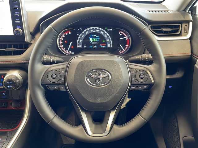 トヨタ ＲＡＶ４ アドベンチャー オフロードPKG 岐阜県 2021(令3)年 6.1万km アティチュードブラックマイカ ワンオーナー/ディスプレイオーディオ/ナビキッド/フルセグTV/Bluetooth/バックカメラ/ビルトインETC/前席ベンチレーション/前席シートヒーター/ステアリングヒーター/パワーシート/レーダークルーズコントロール/電子パーキング/LEDヘッドライト/前後ドライブレコーダー/黒革シート/保証書/取扱説明書/スペアキー