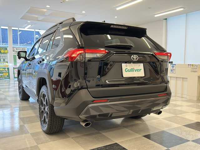 トヨタ ＲＡＶ４ アドベンチャー オフロードPKG 岐阜県 2021(令3)年 6.1万km アティチュードブラックマイカ ワンオーナー/ディスプレイオーディオ/ナビキッド/フルセグTV/Bluetooth/バックカメラ/ビルトインETC/前席ベンチレーション/前席シートヒーター/ステアリングヒーター/パワーシート/レーダークルーズコントロール/電子パーキング/LEDヘッドライト/前後ドライブレコーダー/黒革シート/保証書/取扱説明書/スペアキー