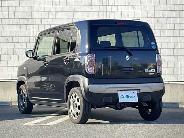 スズキ ハスラー G ターボ 山形県 2018(平30)年 7.8万km ブルーイッシュブラックパール3 レーダーブレーキサポート/ヒルディセントコントロール/グリップコントロール/社外CDオーディオ/横滑り防止/シートヒーター/プッシュスタート/スマートキー/アイドリングストップ