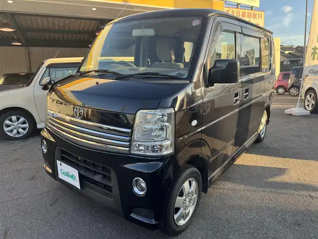 マツダ スクラム ワゴン PZターボ 愛知県 2012(平24)年 7.2万km ブルーイッシュブラックパール3 ユーザー買取車/ETC/メッキドアハンドル/リモコンキー/左パワースライドドア/純正アルミホイール/カロッツェリアナビ