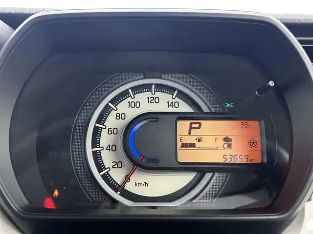 スズキ スペーシア HYBRID X 千葉県 2020(令2)年 5.4万km オフブルーM スズキセーフティサポート/・衝突軽減ブレーキ/・レーンキープアシスト/・コーナーセンサー/・横滑り防止装置/社外7インチSDナビ/CD DVD SD BT フルセグ/バックカメラ/両側パワースライドドア/オートライト/ヘッドライトレベライザー/シートヒーター/ドアバイザー/純正フロアマット/プッシュスタート/スマートキー/ETC