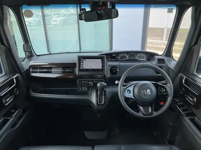 ホンダ Ｎ ＢＯＸ カスタム L コーディネートスタイル 香川県 2021(令3)年 5.3万km ミッドナイトブルービームM 登録時走行距離；52316km/純正ナビ【VXM-２１４VFi】/バックカメラ/前後ドライブレコーダー/両側パワースライドドア/ETC/ホンダセンシング/・衝突被害軽減システム/・ACC【アダプティブクルーズコントロール】/・LKAS【レーンキープアシスト】/・オートハイビーム/LEDヘッドライト/クリアランスソナー/純正フロアマット/ステアリングリモコン/スマートキー/プッシュスタート