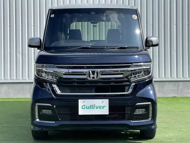 ホンダ Ｎ ＢＯＸ カスタム L コーディネートスタイル 香川県 2021(令3)年 5.3万km ミッドナイトブルービームM 登録時走行距離；52316km/純正ナビ【VXM-２１４VFi】/バックカメラ/前後ドライブレコーダー/両側パワースライドドア/ETC/ホンダセンシング/・衝突被害軽減システム/・ACC【アダプティブクルーズコントロール】/・LKAS【レーンキープアシスト】/・オートハイビーム/LEDヘッドライト/クリアランスソナー/純正フロアマット/ステアリングリモコン/スマートキー/プッシュスタート
