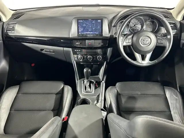 マツダ ＣＸ－５ XD Lパッケージ 神奈川県 2014(平26)年 6.5万km ソウルレッドプレミアムメタリック 衝突軽減ブレーキ/純正8型ナビ/・BT/フルセグTV/CD/DVD/SD/USB/AUX/バック/サイドカメラ/MTモード/革巻きステアリング/ステアリングスイッチ/クルーズコントロール/Autoライト/AFS/RVM/アイドリングストップ機能/ETC/レザーシート/パワーシート(D)/シートヒーター(D/N)/スマートキー/プッシュスタートボタン/自動防眩ミラー/HIDヘッドライト/フォグランプ/純正フロアマット/純正19インチアルミホイール