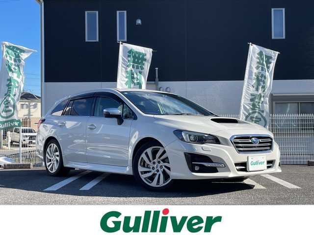 スバル レヴォーグ 1．6GT アイサイト Sスタイル 三重県 2017(平29)年 7.4万km クリスタルホワイトP 登録時73449km/禁煙車/純正ナビ/（AM/FM/TV/Bluetooth）/フルセグTV/バックカメラ/ETC/ステアリングスイッチ/パドルシフト/レーダークルーズコントロール/オートライト/パワーシート/シートヒーター/アイドリングストップ/アイサイト/衝突軽減システム/レーンキープアシスト/コーナーセンサー/純正フロアマット/スペアキー/プッシュスタート